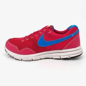 Nike Lunarfly Running Training Sneaker Shoes 396049-693 Pink Blue Women's US 10